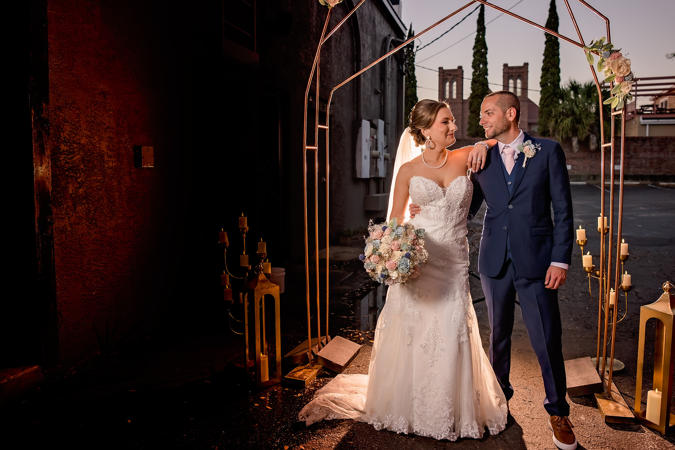 Gulf Coast wedding portfolio beach wedding portrait by 8nfinity Photography 342