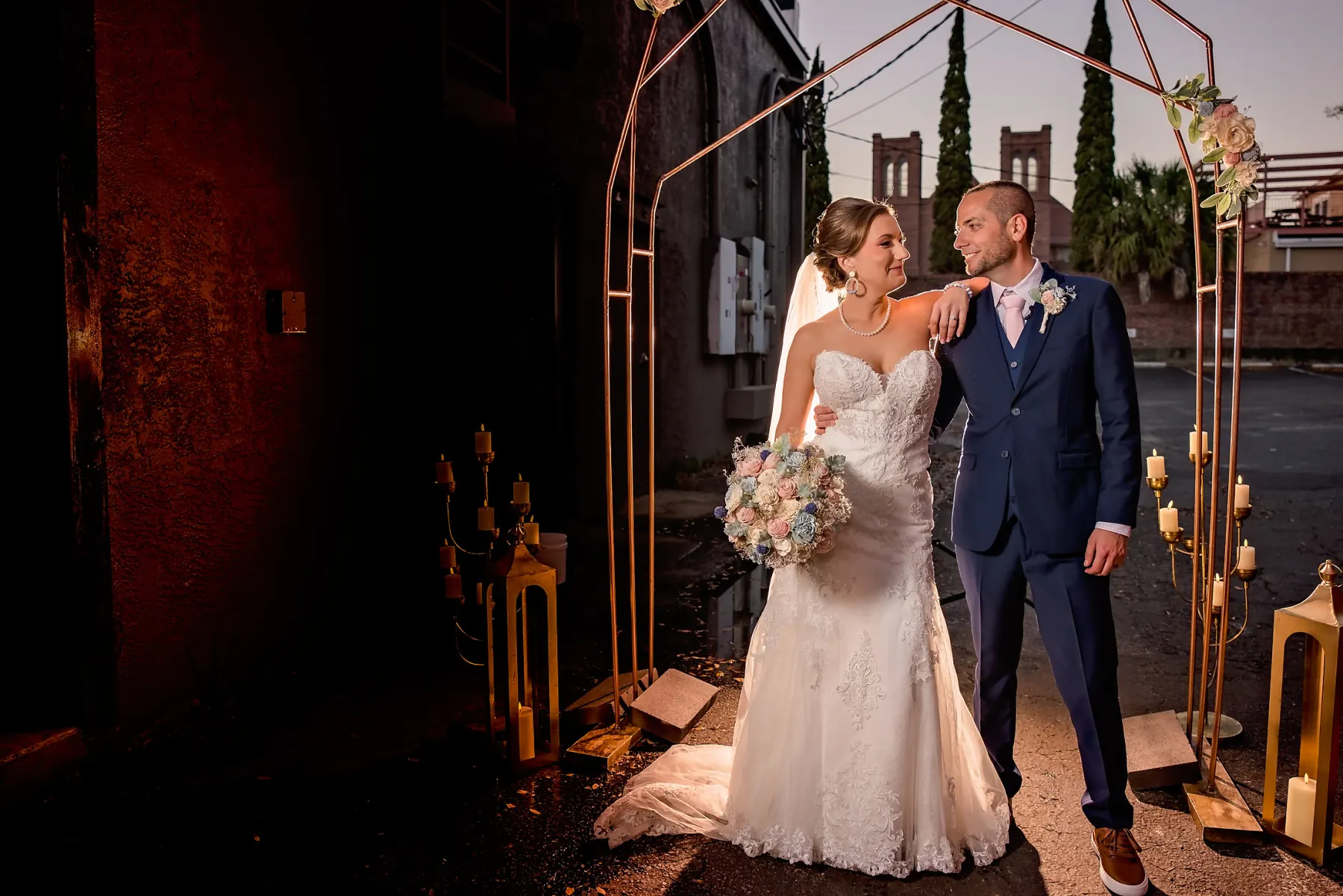 Gulf Coast wedding portfolio beach wedding portrait by 8nfinity Photography 342
