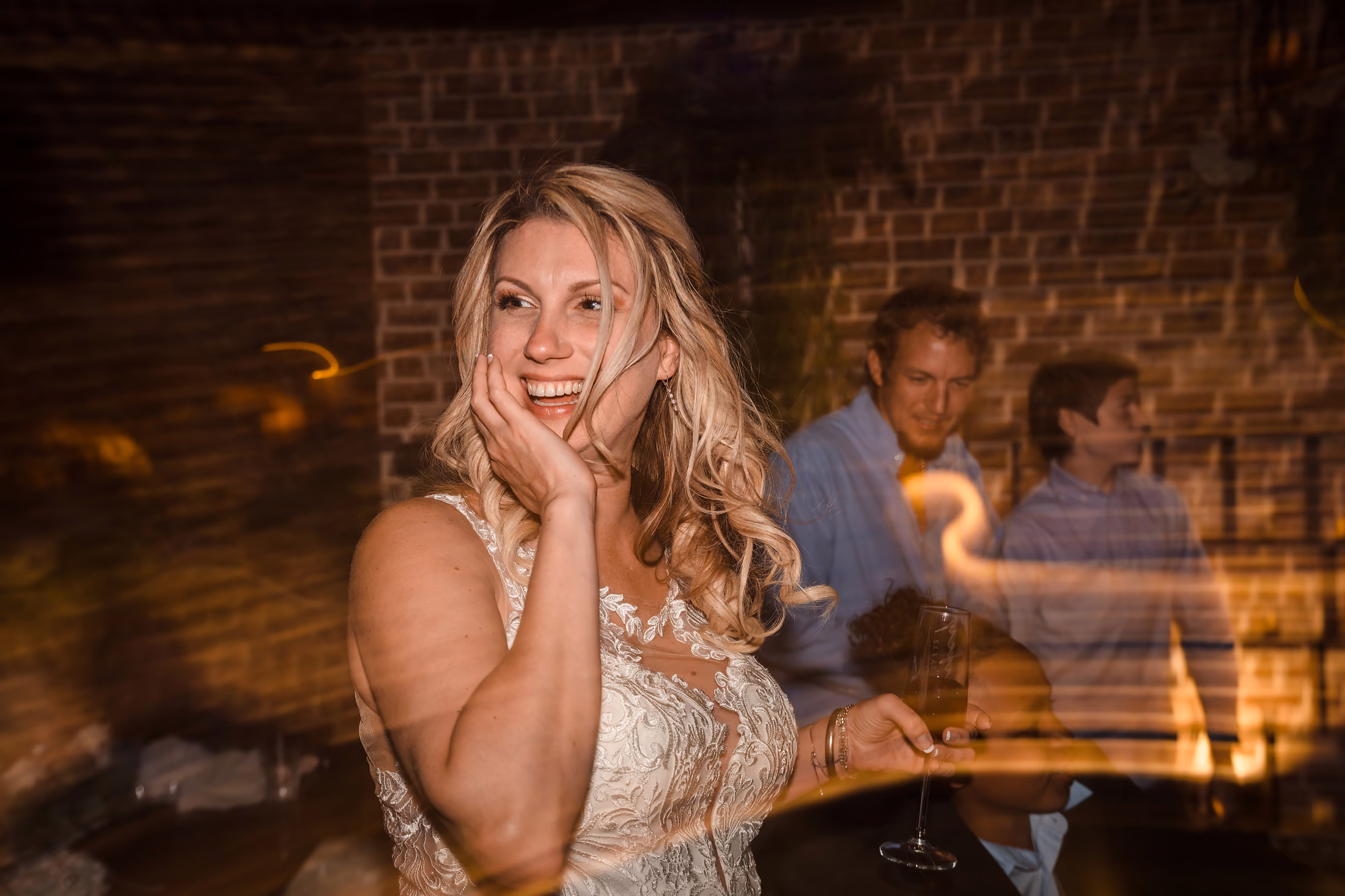 John + Julie wedding gallery candid wedding moment by 8nfinity Photography