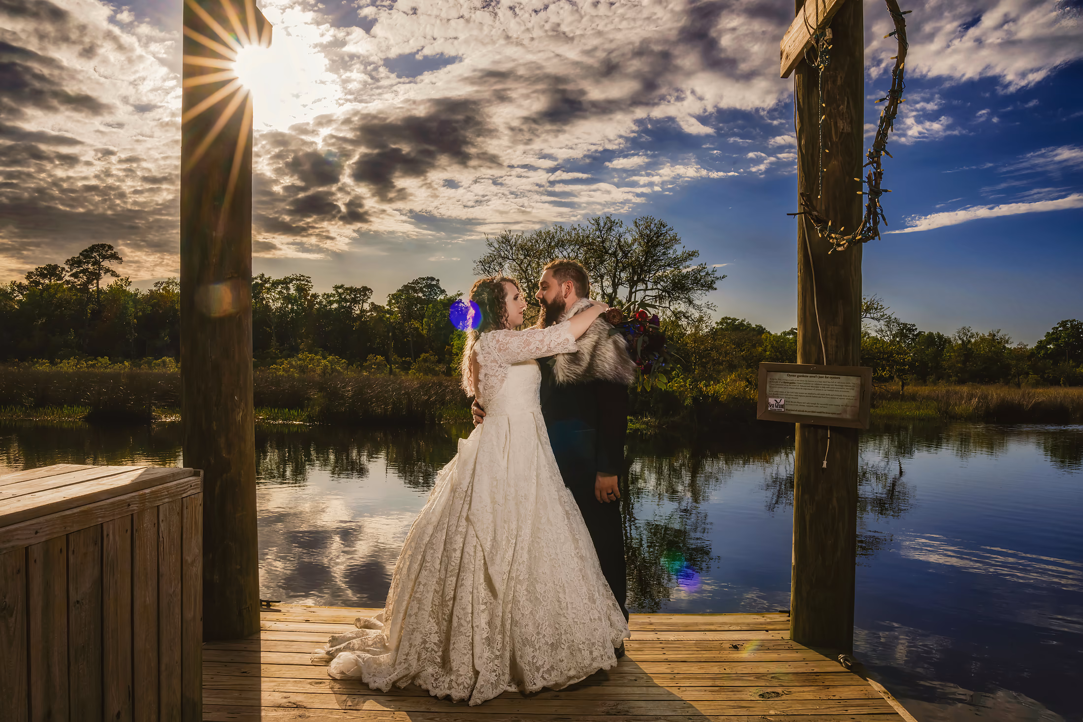 John + Julie wedding gallery beach wedding portrait by 8nfinity Photography 306