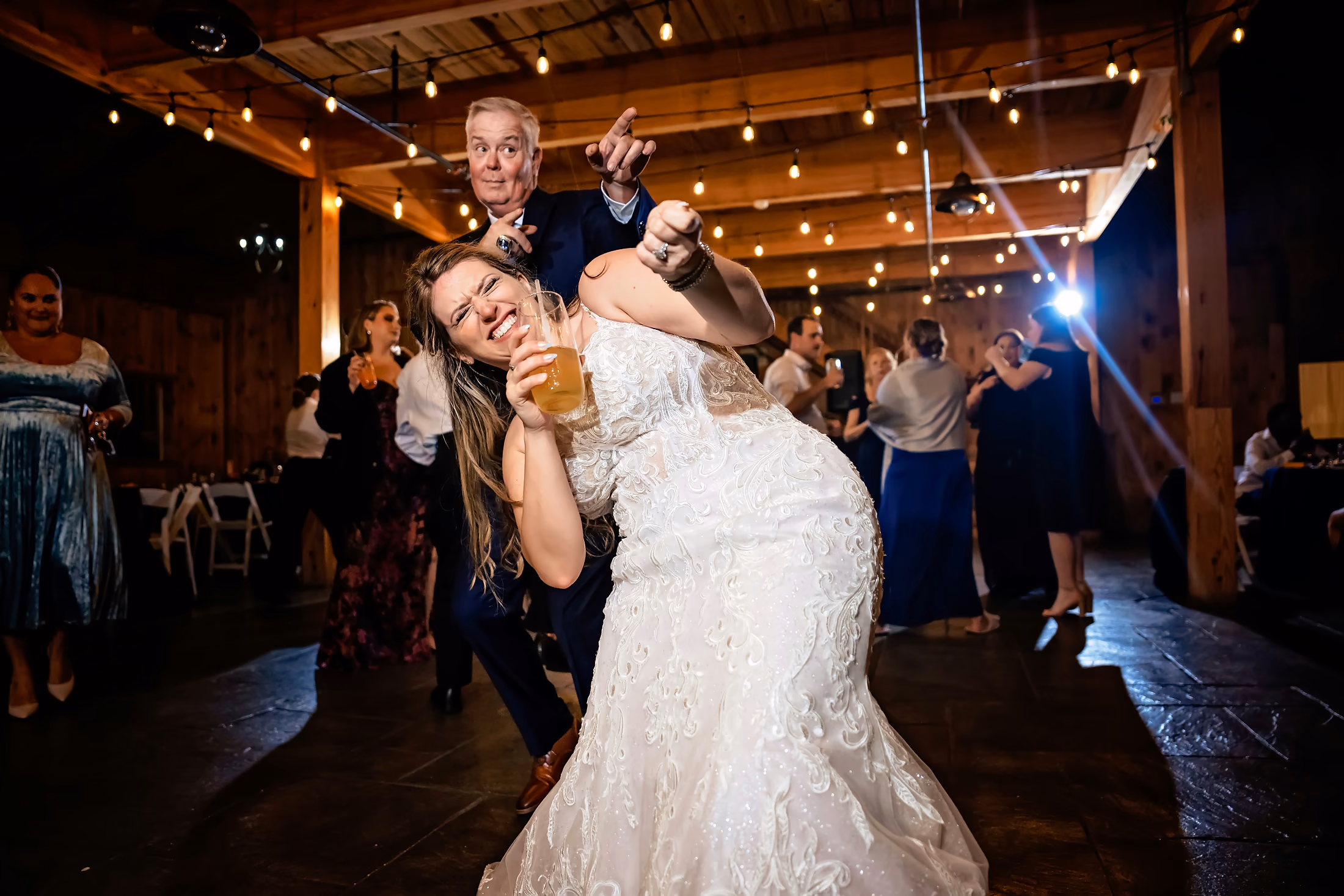 Gulf Coast wedding portfolio wedding reception photograph by 8nfinity Photography 327