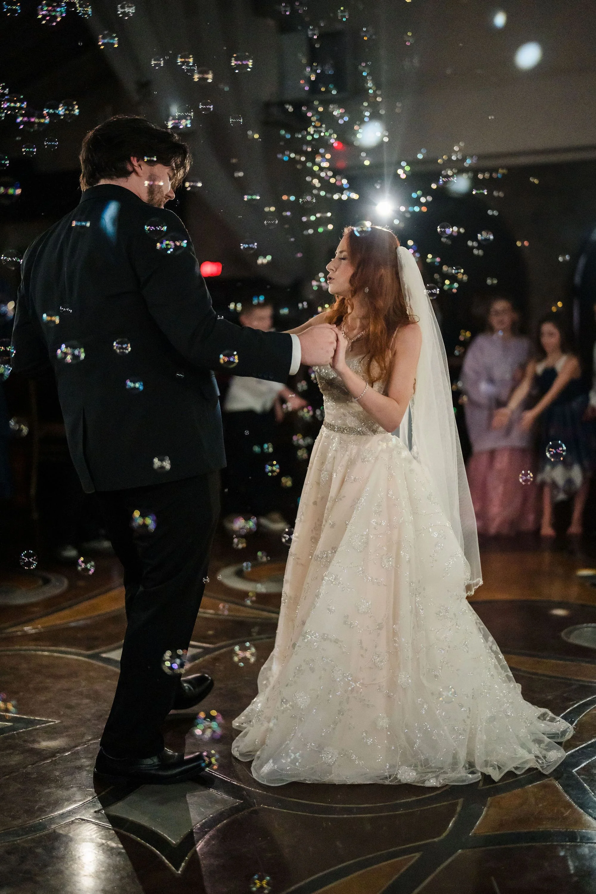 Jacob + Jewell wedding gallery romantic wedding portrait by 8nfinity Photography 9
