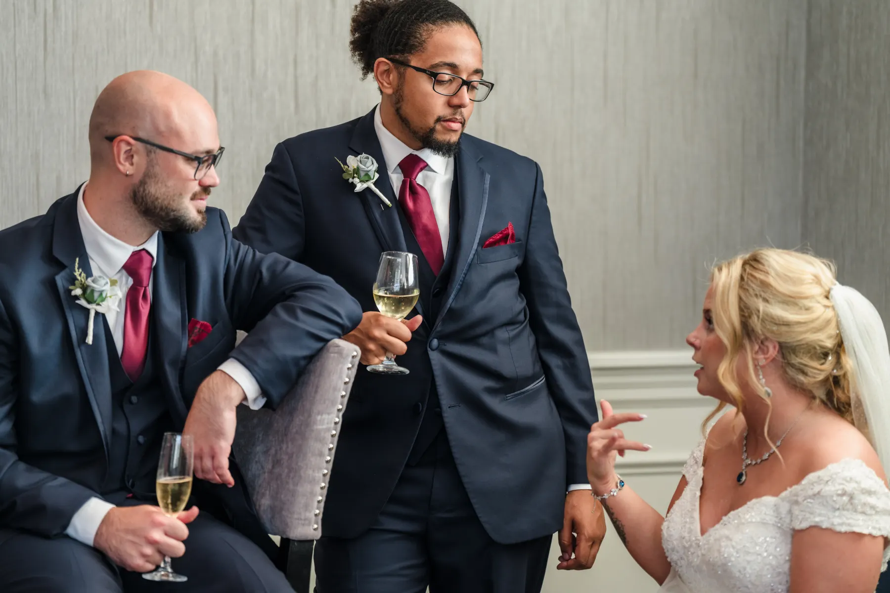Wedding day detail from a private film screening by 8nfinity Photography