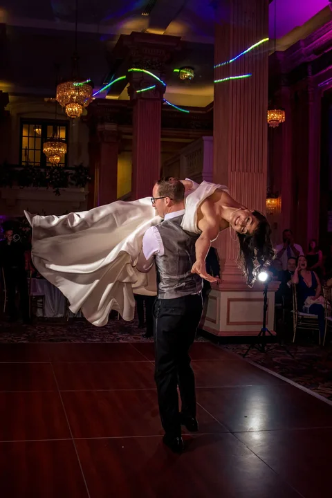 Nathan + Alina wedding photograph at October · The Pillars of Mobile