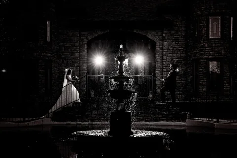 Jacob + Jewell wedding photograph at The Sterling Castle