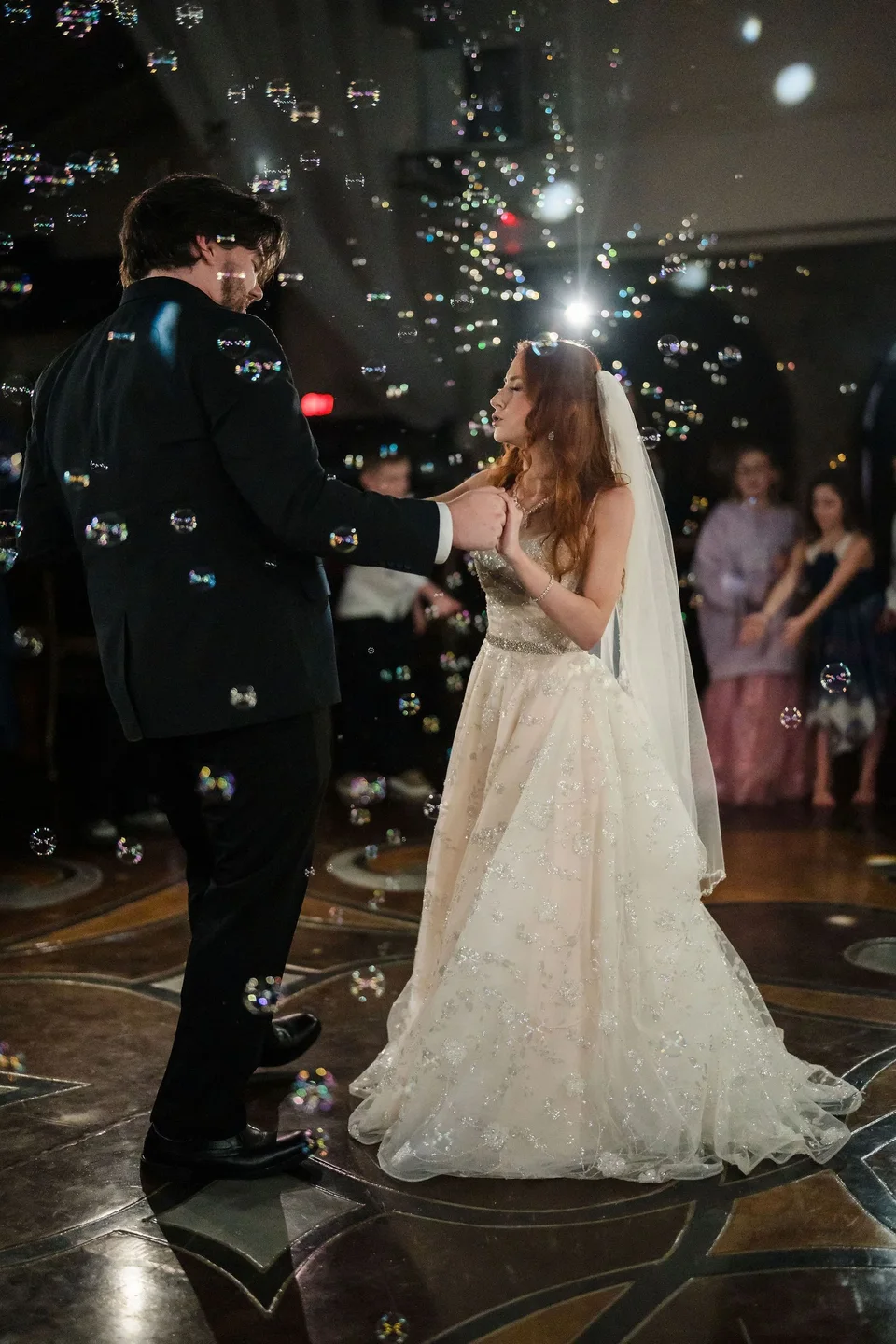 Jacob + Jewell wedding gallery romantic wedding portrait by 8nfinity Photography 9