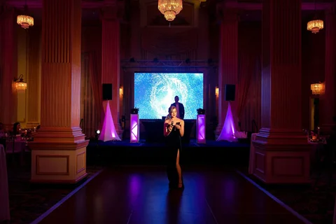 Nathan + Alina wedding photograph at October · The Pillars of Mobile