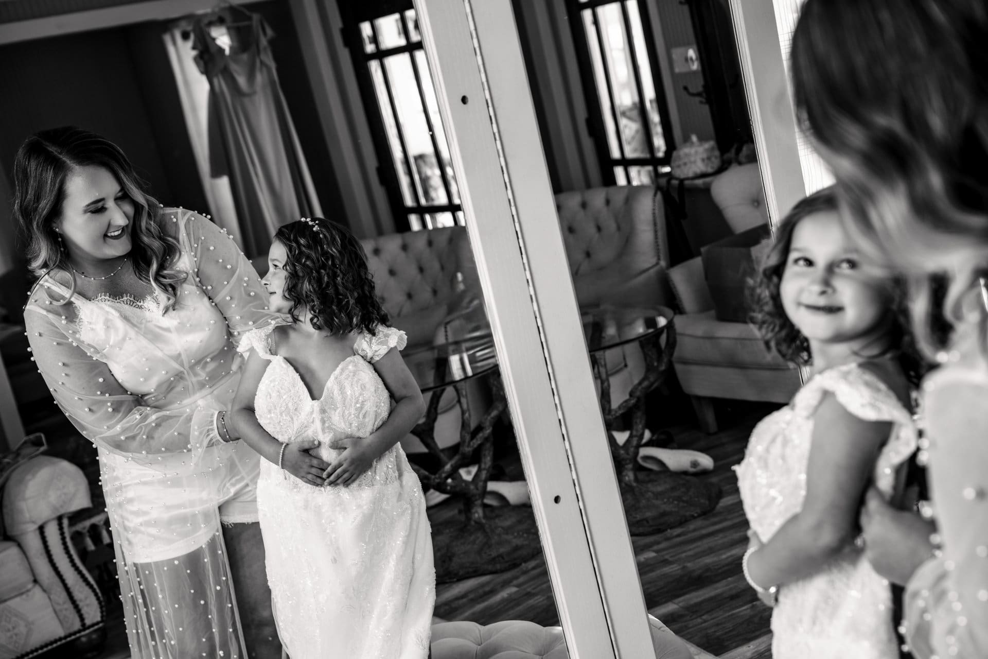 Emotional wedding ceremony moment at Hamilton's Pond captured through documentary storytelling by 8nfinity Photography