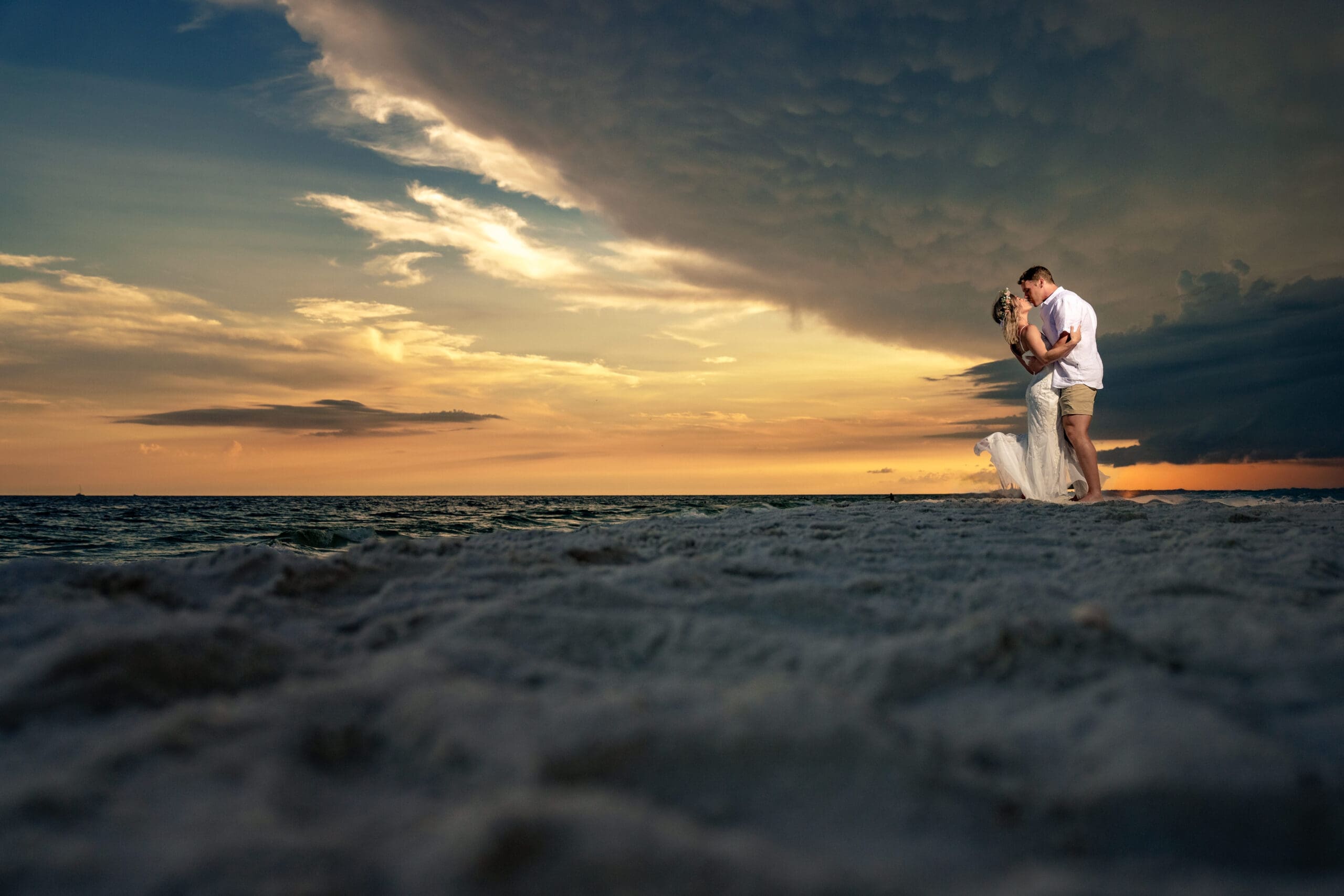 Pensacola wedding photography — candid reception moment