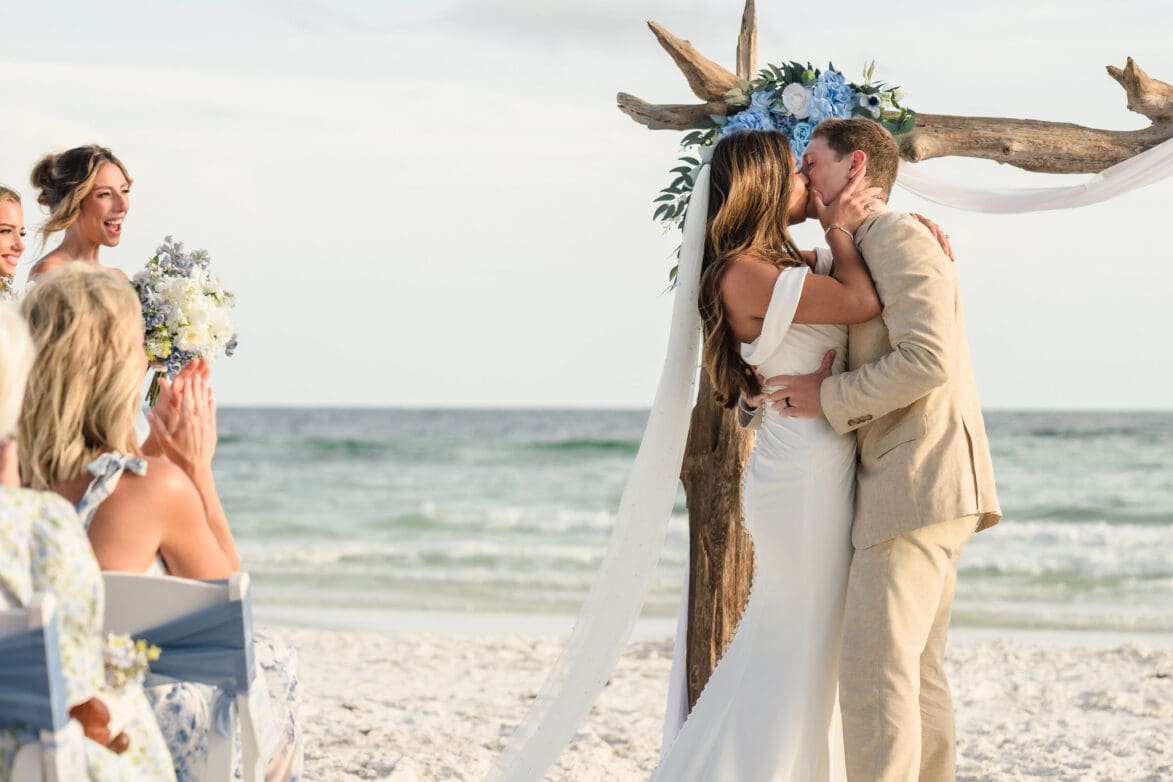 Hannah and Tyler wedding send-off Santa Rosa Beach Pensacola Wedding Photographer Shawn Handrahan