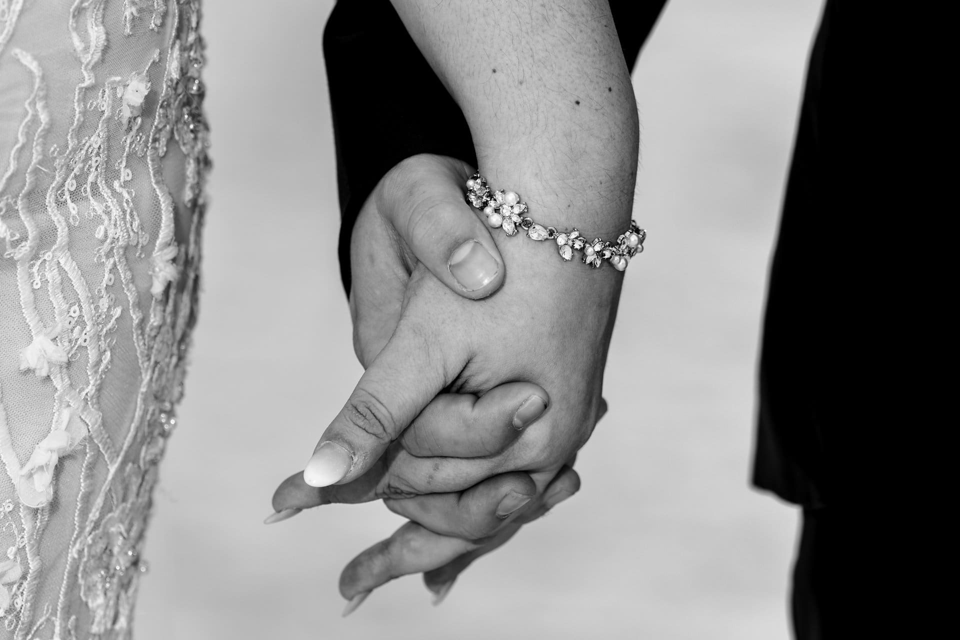 Bride in a stunning bridal portrait at Pier Suites Pensacola Beach wedding